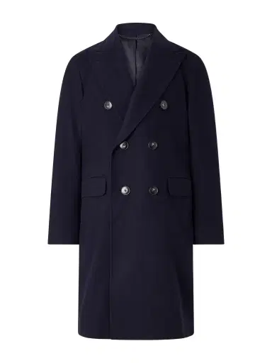Canali Double-Breasted Wool Coat - Men | Thumbnail 1