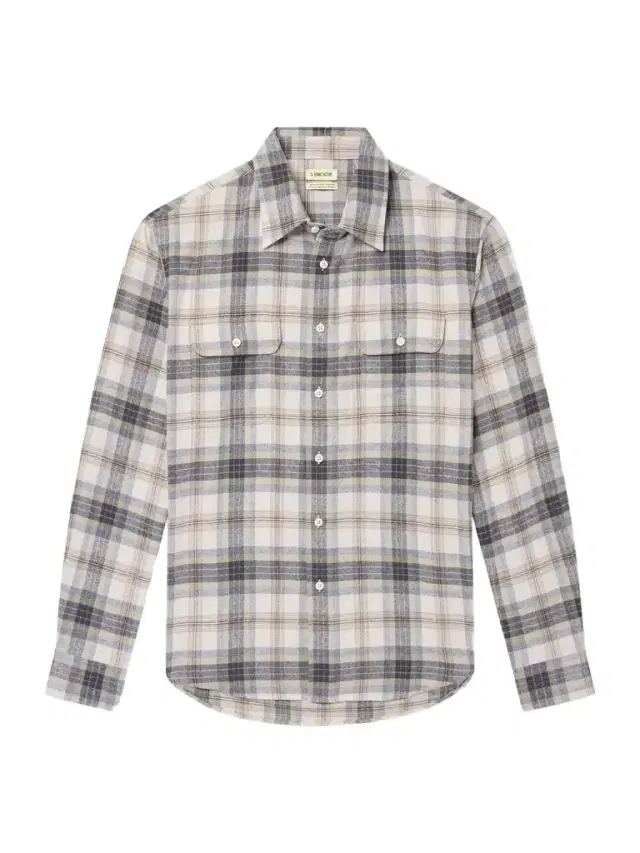 De Bonne Facture Checked Cotton Shirt - Men