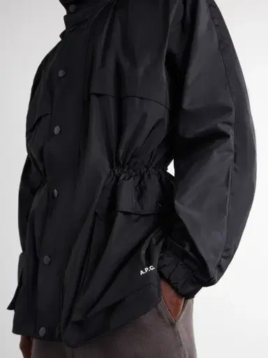 A.P.C. Valery Logo-Printed Shell Jacket - Men | Thumbnail 6 A.P.C. Valery Logo-Printed Shell Jacket - Men | Thumbnail 6