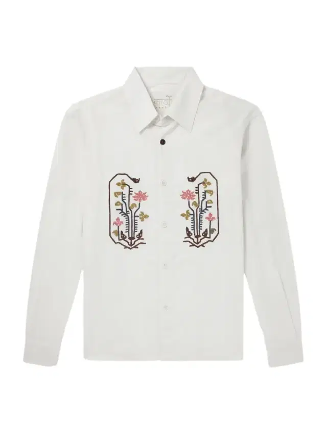 Kardo Luis Embroidered Cotton Shirt - Men