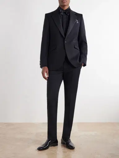 Favourbrook Tommy Grosgrain-Trimmed Wool Tuxedo Jacket - Men | Thumbnail 2