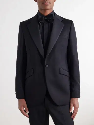 Favourbrook Tommy Grosgrain-Trimmed Wool Tuxedo Jacket - Men | Thumbnail 3