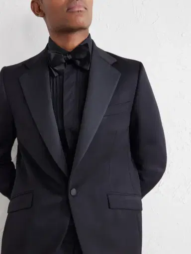 Favourbrook Tommy Grosgrain-Trimmed Wool Tuxedo Jacket - Men | Thumbnail 5
