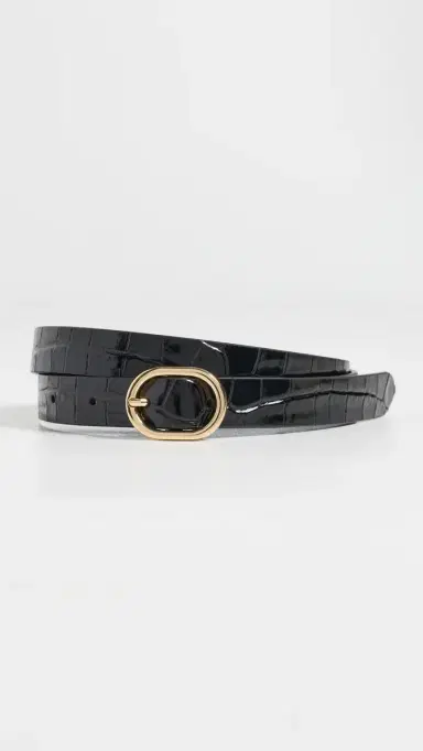 Vince Glazed Croco Avery 20mm Belt | Thumbnail 2 Vince Glazed Croco Avery 20mm Belt | Thumbnail 2
