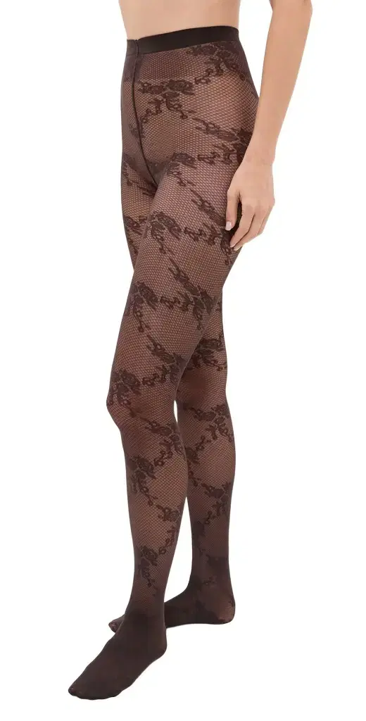 Wolford Floral Lace Tights