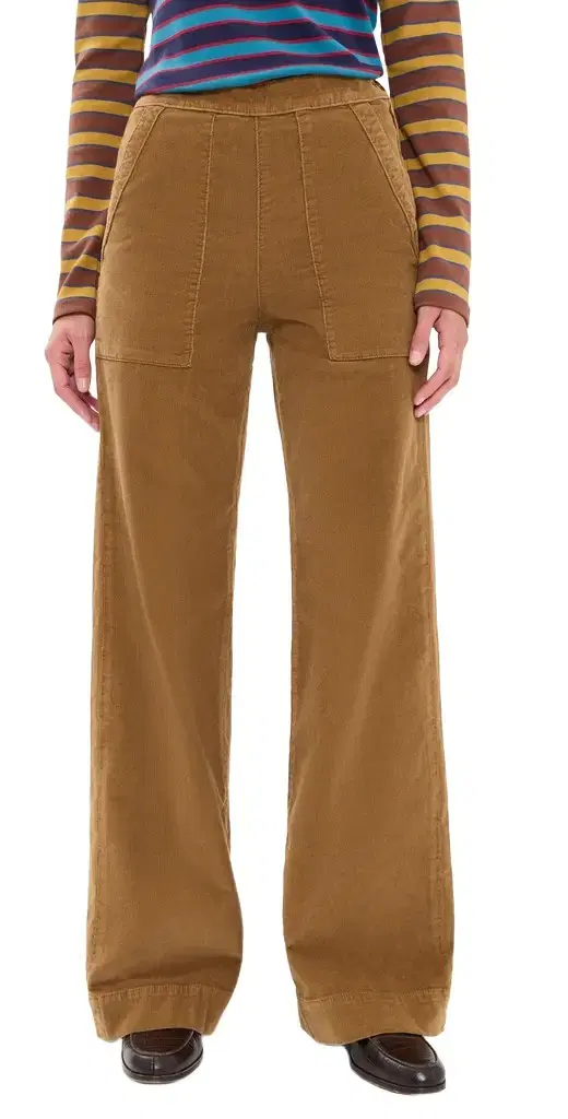 Joe's Jeans The Corduroy Side Zip Wide Leg Pants