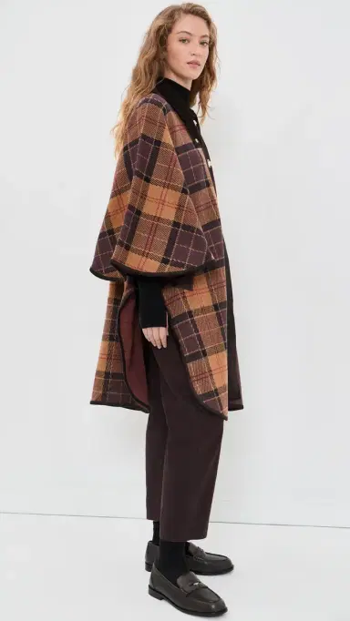 Barbour Elva Knitted Cape | Thumbnail 4 Barbour Elva Knitted Cape | Thumbnail 4