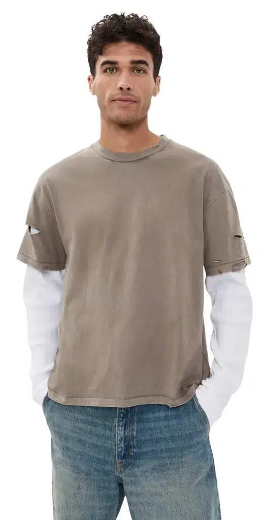 STOCKHOLM SURFBOARD CLUB Layer Box Tee
