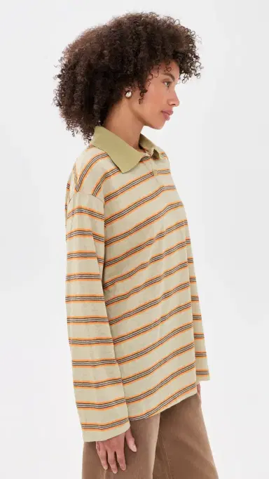 VRG GRL Kinsley Polo Top | Thumbnail 4