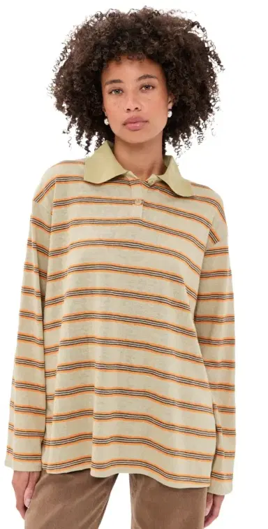 VRG GRL Kinsley Polo Top | Thumbnail 1