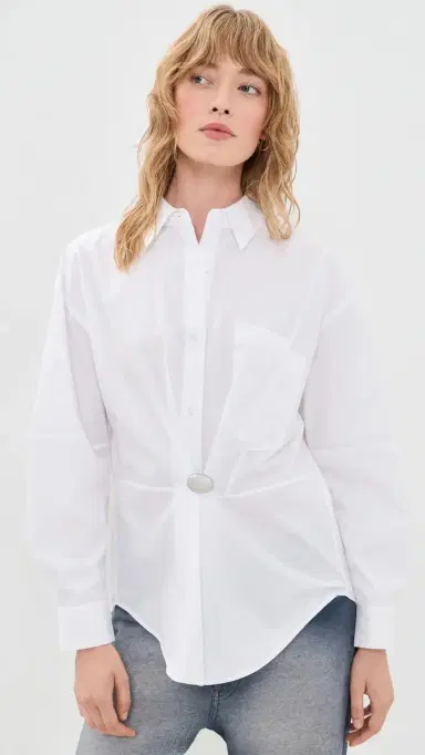 Essentiel Antwerp Kreative Oversized Shirt | Thumbnail 2 Essentiel Antwerp Kreative Oversized Shirt | Thumbnail 2
