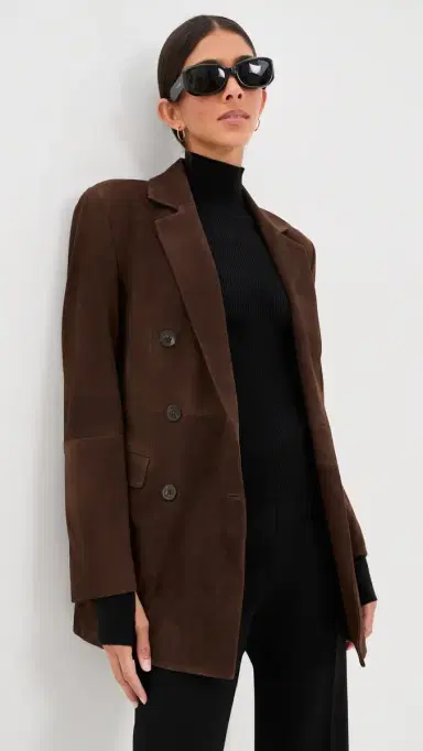 ARMA Safia Suede Blazer | Thumbnail 2