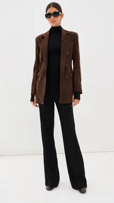 ARMA Safia Suede Blazer | Thumbnail 6