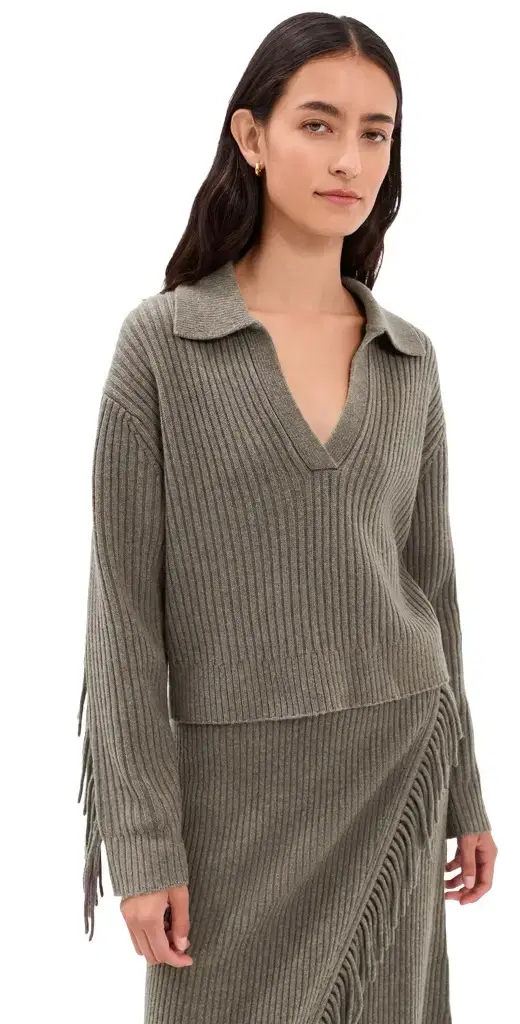 Simkhai Natalia Collared Sweater