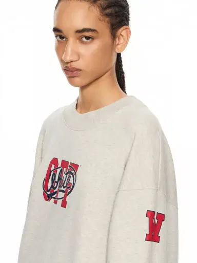 Off-White Off College Oversized Crewneck | Thumbnail 5
