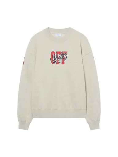 Off-White Off College Oversized Crewneck | Thumbnail 1