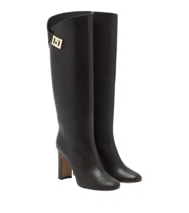 Ferragamo Leather knee-high boots | Thumbnail 1
