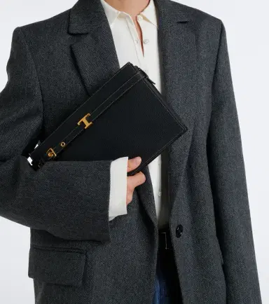 Tod's T Signature Small leather clutch | Thumbnail 7 Tod's T Signature Small leather clutch | Thumbnail 7
