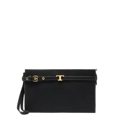 Tod's T Signature Small leather clutch | Thumbnail 1 Tod's T Signature Small leather clutch | Thumbnail 1