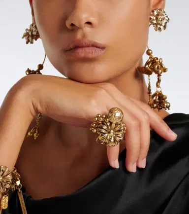 Dries Van Noten Embellished ring | Thumbnail 4