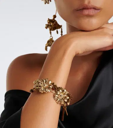 Dries Van Noten Floral embellished bracelet | Thumbnail 4