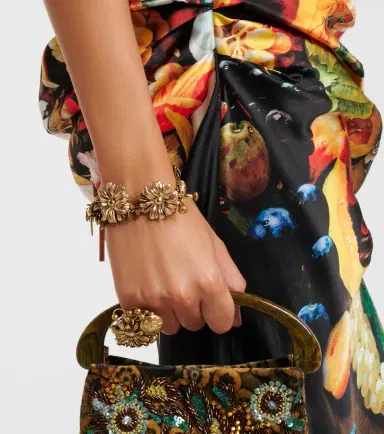 Dries Van Noten Floral embellished bracelet | Thumbnail 5
