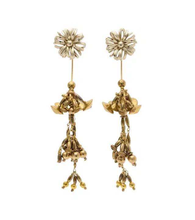 Dries Van Noten Embellished drop earrings
