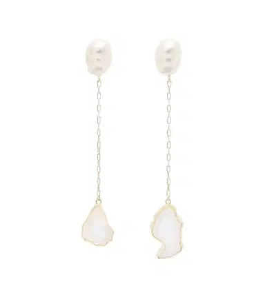 Erdem Embellished drop earrings | Thumbnail 1