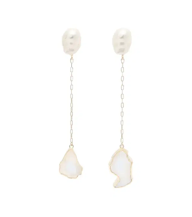 Erdem Embellished drop earrings