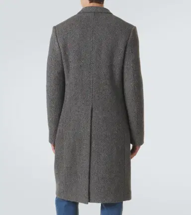 Gabriela Hearst Mcaffrey herringbone wool and cashmere coat | Thumbnail 3