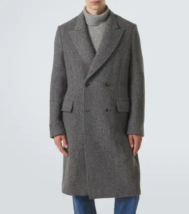 Gabriela Hearst Mcaffrey herringbone wool and cashmere coat | Thumbnail 6
