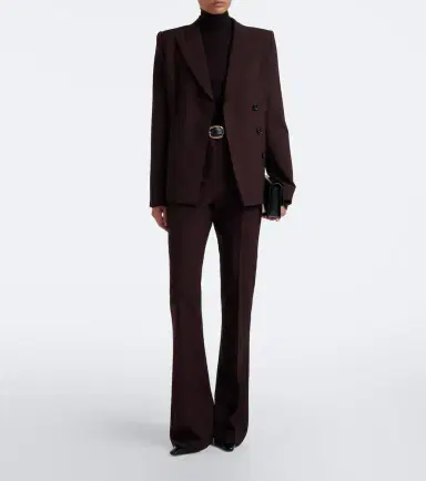 Sportmax Double-breasted wool-blend blazer | Thumbnail 2