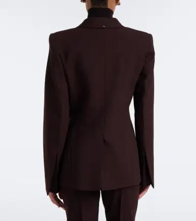 Sportmax Double-breasted wool-blend blazer | Thumbnail 3