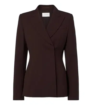 Sportmax Double-breasted wool-blend blazer | Thumbnail 1