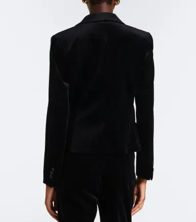 Max Mara Elegante cotton velvet blazer | Thumbnail 2