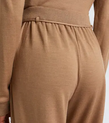Max Mara Virgin wool straight pants | Thumbnail 3