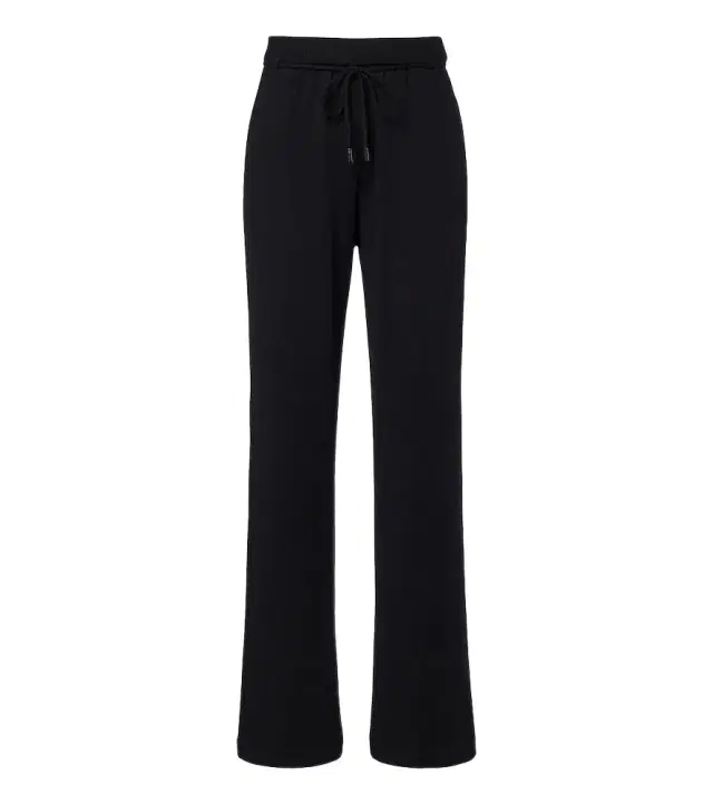 Virgin wool straight pants