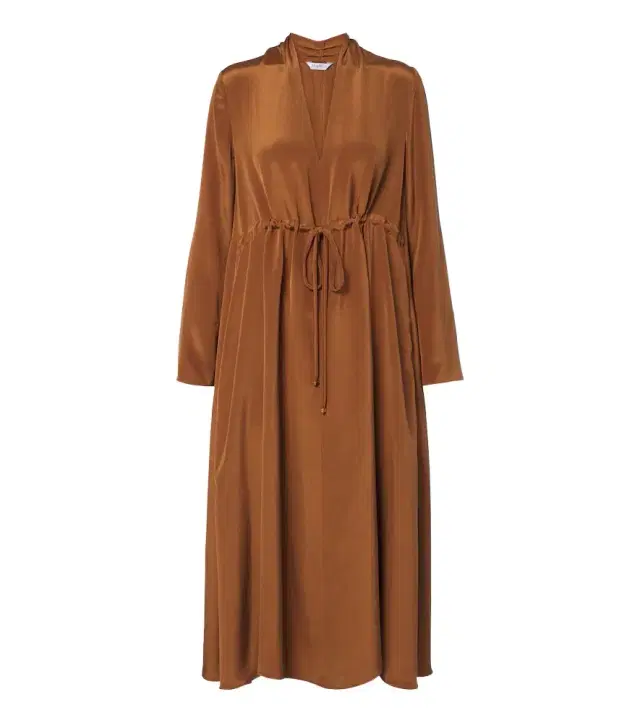 Silk satin midi dress Silk satin midi dress