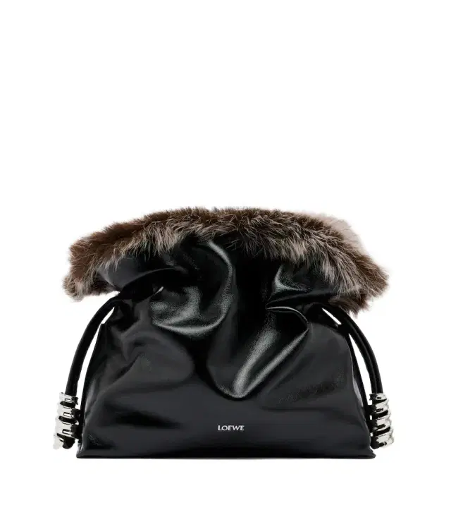 Loewe Flamenco Medium leather clutch