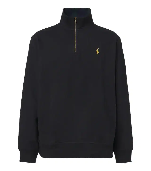 Polo Ralph Lauren Cotton-blend half-zip sweater