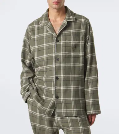 Polo Ralph Lauren Checked cotton flannel pajamas | Thumbnail 2 Polo Ralph Lauren Checked cotton flannel pajamas | Thumbnail 2