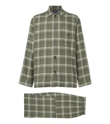 Polo Ralph Lauren Checked cotton flannel pajamas | Thumbnail 1 Polo Ralph Lauren Checked cotton flannel pajamas | Thumbnail 1