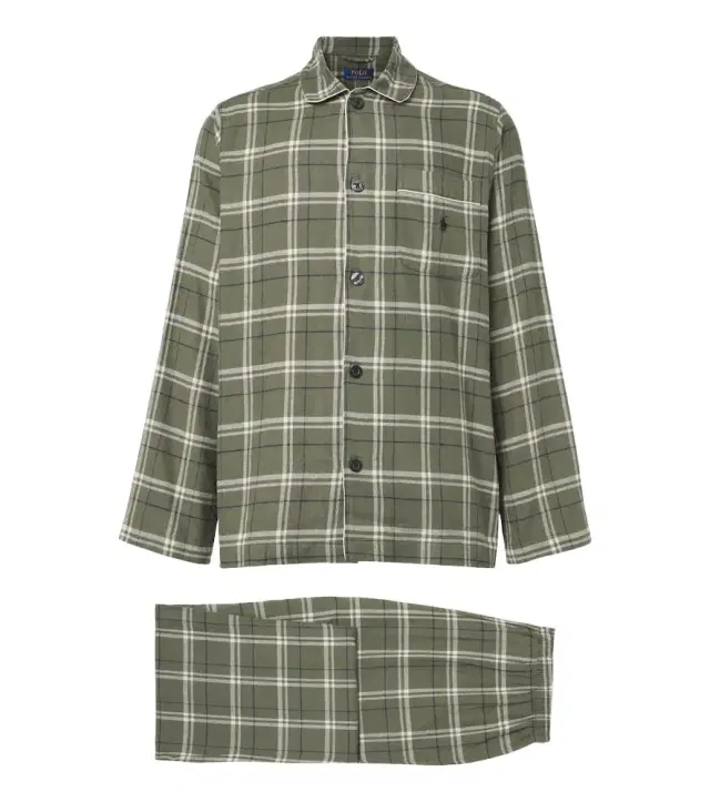 Polo Ralph Lauren Checked cotton flannel pajamas