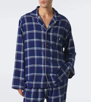 Polo Ralph Lauren Checked cotton flannel pajamas | Thumbnail 5 Polo Ralph Lauren Checked cotton flannel pajamas | Thumbnail 5