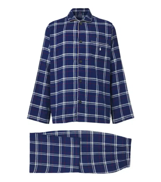Polo Ralph Lauren Checked cotton flannel pajamas