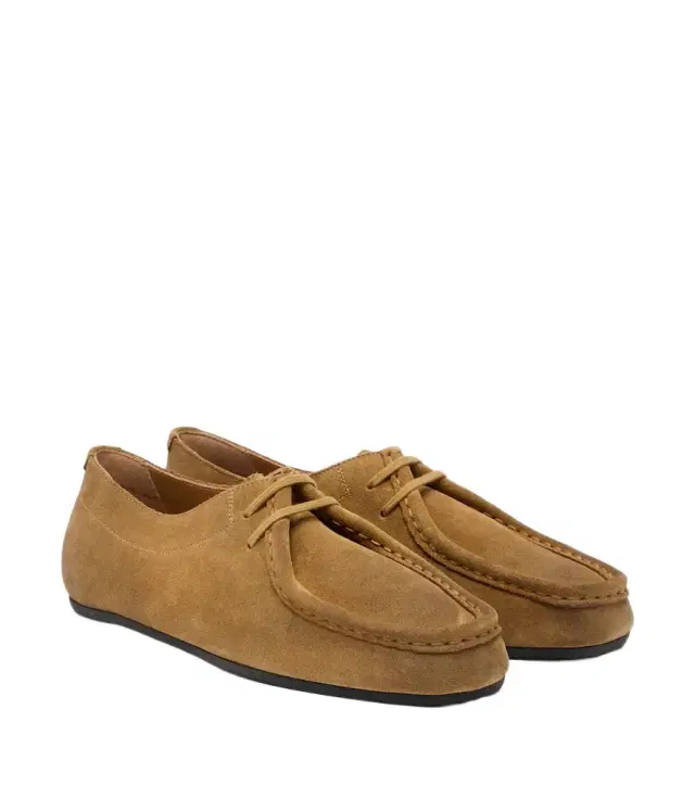 Suede moccasins