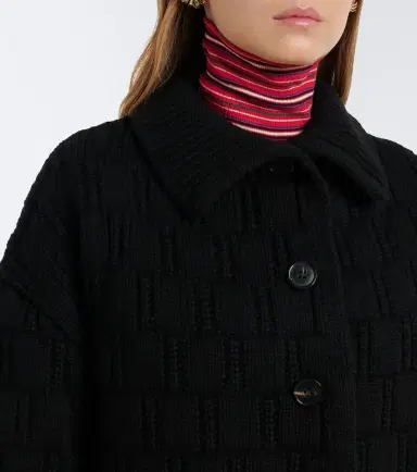 Dries Van Noten Wool and cashmere cardigan | Thumbnail 5