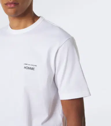 COMME des GARCONS HOMME Comme des Garçons Homme Logo cotton jersey T-shirt | Thumbnail 5 COMME des GARCONS HOMME Comme des Garçons Homme Logo cotton jersey T-shirt | Thumbnail 5