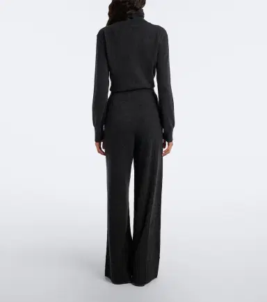 Jardin des Orangers Wool and cashmere wide-leg pants | Thumbnail 3