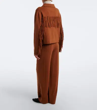 Jardin des Orangers Wool and cashmere wide-leg pants | Thumbnail 6